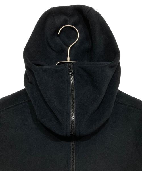 SUPREME（シュプリーム）SUPREME (シュプリーム) Polartec Facemask Half Zip Hooded Sweatshirt（ポーラテック フェイスマスク ハーフ ジップ フーデッド スウェット） ブラック サイズ:Ｍの古着・服飾アイテム
