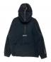 SUPREME（シュプリーム）の古着「Polartec Facemask Half Zip Hooded Sweatshirt（ポーラテック フェイスマスク ハーフ ジップ フーデッド スウェット）」｜ブラック