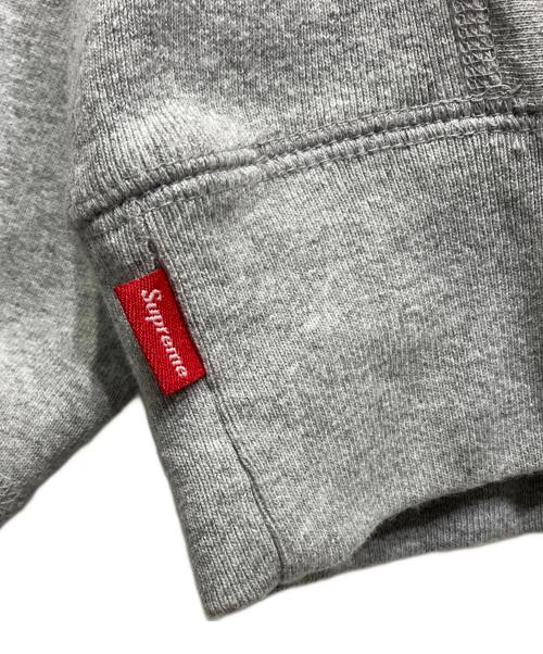 SUPREME（シュプリーム）SUPREME (シュプリーム) Raised script Hooded Sweatshirt（レイズ スクリプト フーデッド スウェット） グレー サイズ:Lの古着・服飾アイテム