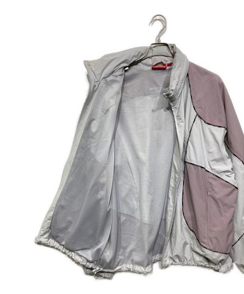 SUPREME（シュプリーム）SUPREME (シュプリーム) Logo Piping Hooded Track Jacket グレー サイズ:Lの古着・服飾アイテム