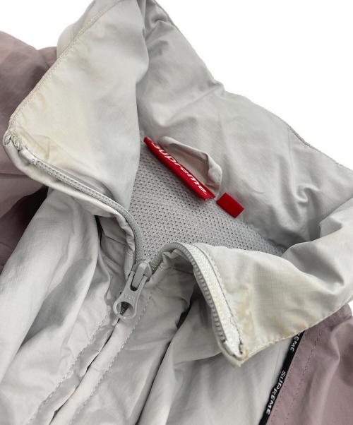 SUPREME（シュプリーム）SUPREME (シュプリーム) Logo Piping Hooded Track Jacket グレー サイズ:Lの古着・服飾アイテム