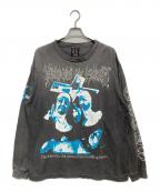 SAINT MICHAELセントマイケル）の古着「SISTERS L/S TEE」｜グレー