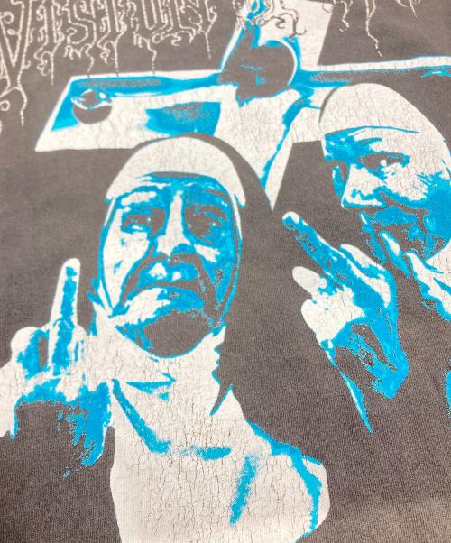 SAINT MICHAEL（セントマイケル）SAINT MICHAEL (セントマイケル) SISTERS L/S TEE グレー サイズ:XLの古着・服飾アイテム