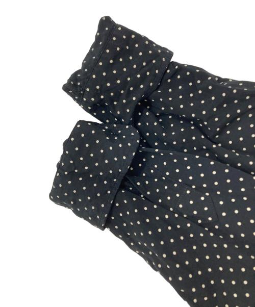 MADISON BLUE（マディソンブルー）MADISON BLUE (マディソンブルー) martinique (マルティニーク) ドットシャツ ブラック サイズ:00の古着・服飾アイテム