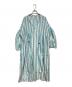 house of lotus（ハウスオブロータス）の古着「カディストライプワンピース」｜ブルー×ホワイト