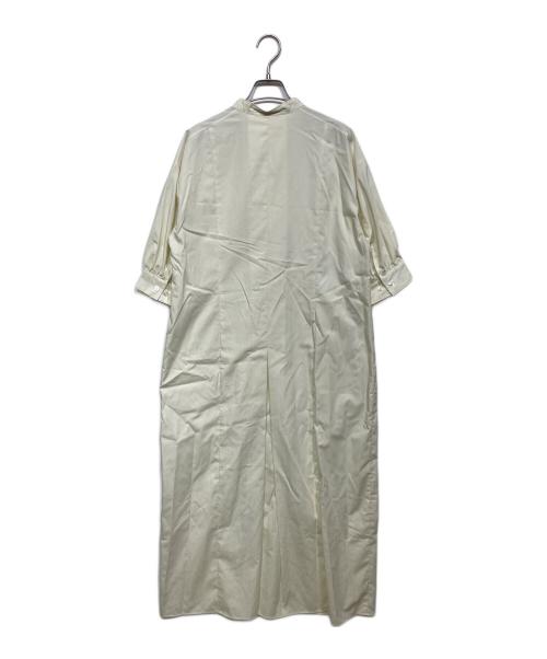 house of lotus（ハウスオブロータス）house of lotus (ハウスオブロータス) コットンブロードパフスリーブドレス アイボリー サイズ:Mの古着・服飾アイテム