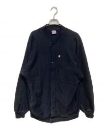 Champion（チャンピオン）の古着「スウェットカーディガン」｜ブラック