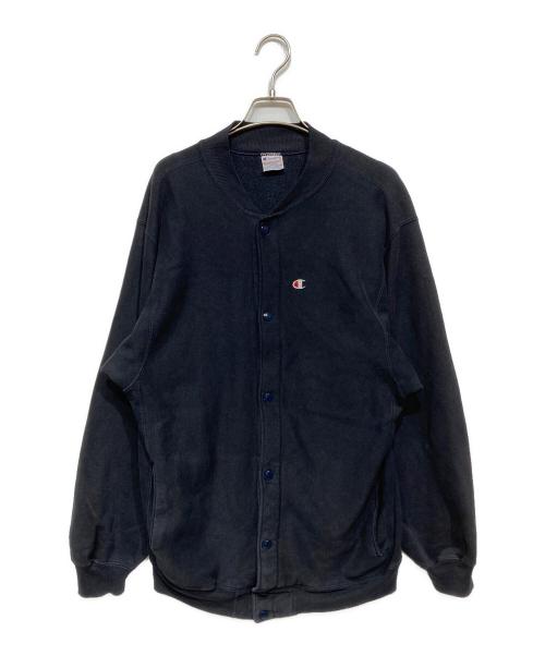 Champion（チャンピオン）Champion (チャンピオン) スウェットカーディガン ブラック サイズ:Lの古着・服飾アイテム