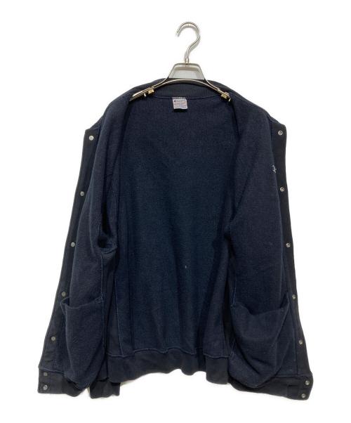Champion（チャンピオン）Champion (チャンピオン) スウェットカーディガン ブラック サイズ:Lの古着・服飾アイテム