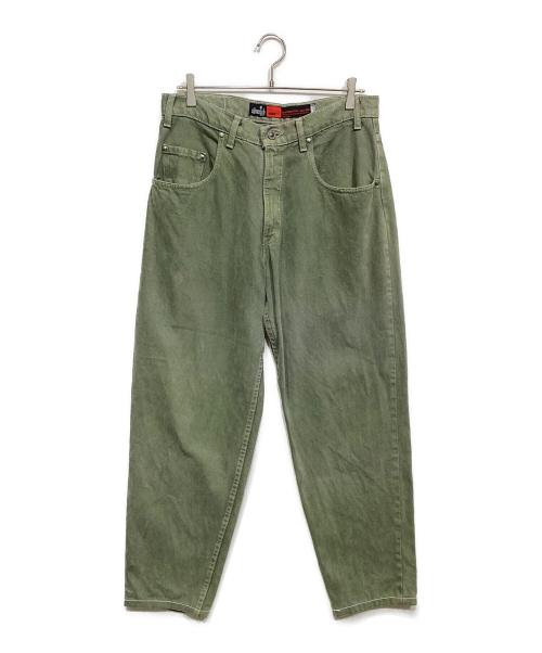 LEVI'S（リーバイス）LEVI'S (リーバイス) loose デニムパンツ グリーン サイズ:33の古着・服飾アイテム