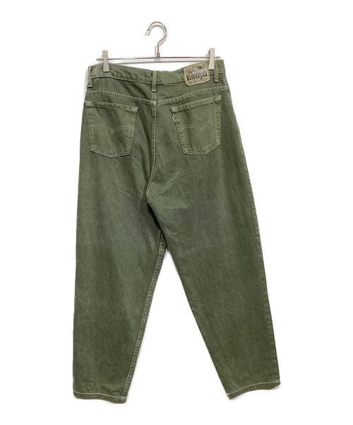 LEVI'S（リーバイス）LEVI'S (リーバイス) loose デニムパンツ グリーン サイズ:33の古着・服飾アイテム
