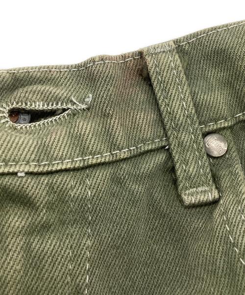 LEVI'S（リーバイス）LEVI'S (リーバイス) loose デニムパンツ グリーン サイズ:33の古着・服飾アイテム