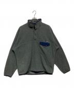 Patagoniaパタゴニア）の古着「ライトウェイト・シンチラ・スナップT・プルオーバー　25580FA15」｜グレー
