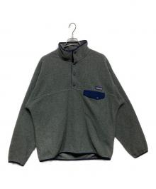 Patagonia（パタゴニア）の古着「ライトウェイト・シンチラ・スナップT・プルオーバー　25580FA15」｜グレー