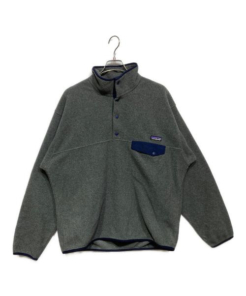 Patagonia（パタゴニア）Patagonia (パタゴニア) ライトウェイト・シンチラ・スナップT・プルオーバー　25580FA15 グレー サイズ:Lの古着・服飾アイテム