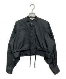 HYKE（ハイク）の古着「T/C BALLOON SLEEVE BLOUSE」｜ブラック