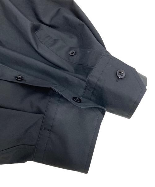 HYKE（ハイク）HYKE (ハイク) T/C BALLOON SLEEVE BLOUSE ブラック サイズ:1の古着・服飾アイテム