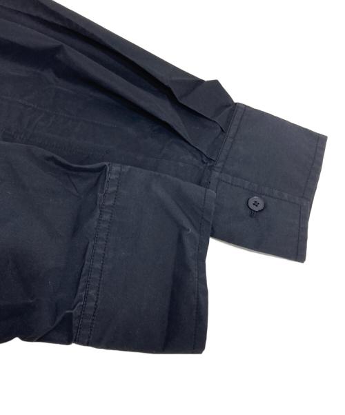 3.1 phillip lim（スリーワンフィリップリム）3.1 phillip lim (スリーワンフィリップリム) Draped Shirt Combo Slip Dress ブラック サイズ:2の古着・服飾アイテム