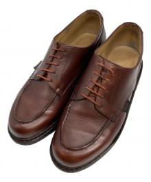 PARABOOT（パラブーツ）の古着「シャンボード レースアップシューズ」｜ブラウン