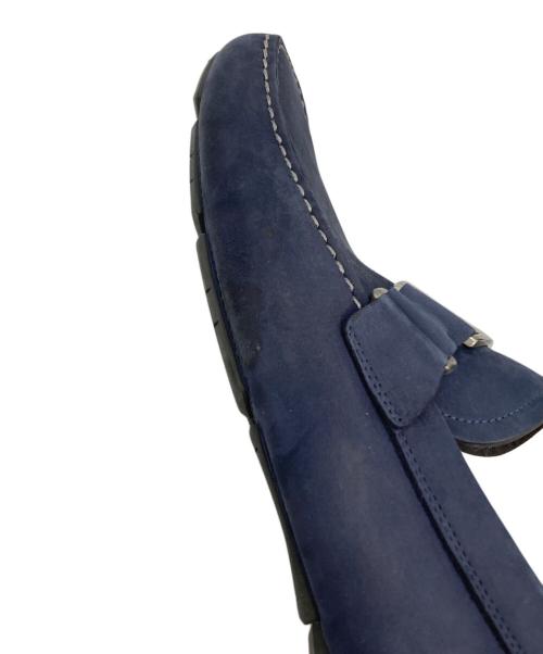 Salvatore Ferragamo（サルヴァトーレ フェラガモ）Salvatore Ferragamo (サルヴァトーレ フェラガモ) ドライビングシューズ ネイビー サイズ:7 1/2の古着・服飾アイテム
