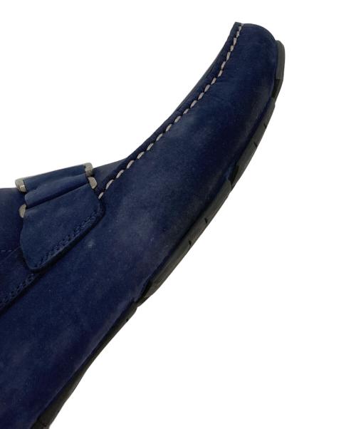 Salvatore Ferragamo（サルヴァトーレ フェラガモ）Salvatore Ferragamo (サルヴァトーレ フェラガモ) ドライビングシューズ ネイビー サイズ:7 1/2の古着・服飾アイテム
