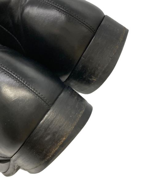 Salvatore Ferragamo（サルヴァトーレ フェラガモ）Salvatore Ferragamo (サルヴァトーレ フェラガモ) サイドゴアブーツ ブラック サイズ:9 1/2の古着・服飾アイテム