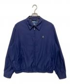 POLO RALPH LAURENポロ・ラルフローレン）の古着「スイングトップ」｜ネイビー