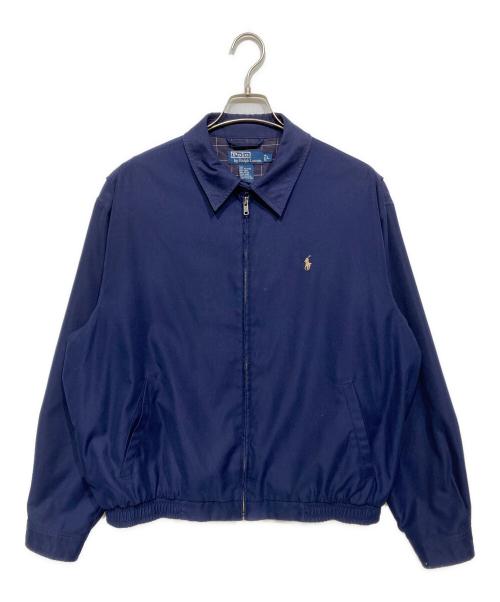 POLO RALPH LAUREN（ポロ・ラルフローレン）POLO RALPH LAUREN (ポロ・ラルフローレン) スイングトップ ネイビー サイズ:Lの古着・服飾アイテム