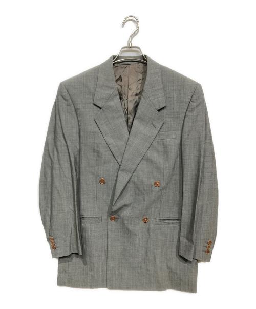 VERSACE CLASSIC（ヴェルサーチクラシック）VERSACE CLASSIC (ヴェルサーチクラシック) ダブルジャケット グレー サイズ:46の古着・服飾アイテム