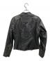 HARLEY-DAVIDSON (ハーレーダビッドソン) シングルライダースジャケット ブラック サイズ:S：14000円