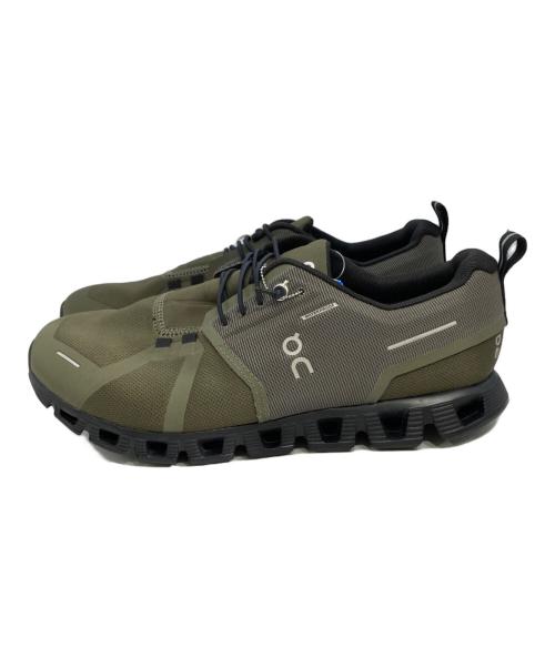 on（オン）On (オン) クラウド 5 ウォータープルーフ ローカットスニーカー オリーブ×ブラック サイズ:26.5cmの古着・服飾アイテム