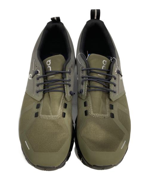 on（オン）On (オン) クラウド 5 ウォータープルーフ ローカットスニーカー オリーブ×ブラック サイズ:26.5cmの古着・服飾アイテム