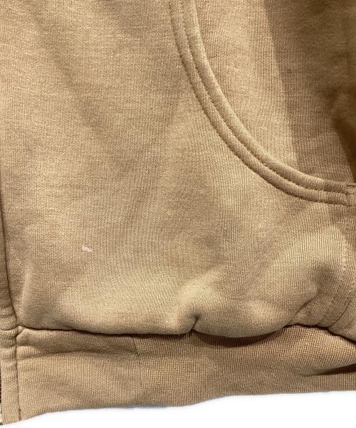 CarHartt（カーハート）CarHartt (カーハート) ジップパーカー ベージュ サイズ:XLの古着・服飾アイテム