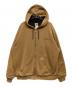 CarHartt（カーハート）の古着「ジップパーカー」｜ベージュ