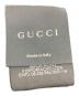 中古・古着 GUCCI (グッチ) GG柄ウールフリンジマフラー ブラック：14000円