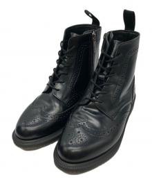 Dr.Martens（ドクターマーチン）の古着「DELPHINE ウイングチップブーツ」｜ブラック