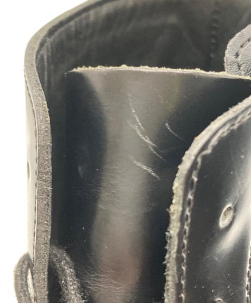 Dr.Martens（ドクターマーチン）Dr.Martens (ドクターマーチン) DELPHINE ウイングチップブーツ ブラック サイズ:7の古着・服飾アイテム