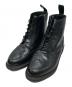 Dr.Martens（ドクターマーチン）の古着「DELPHINE ウイングチップブーツ」｜ブラック