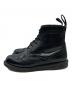 Dr.Martens (ドクターマーチン) DELPHINE ウイングチップブーツ ブラック サイズ:7：9000円