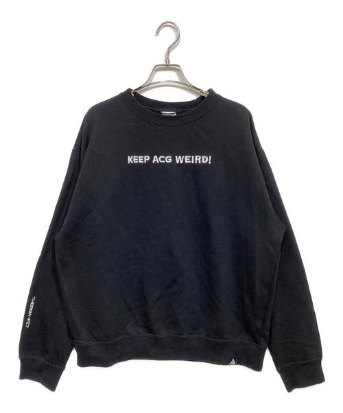 ACG（エーシージー）ACG (エーシージー) FLEECE CREW SWEATSHIRT（フリース クルー スウェットシャツ） ブラック サイズ: Sの古着・服飾アイテム