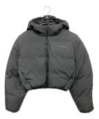 Acne studiosアクネ ストゥディオズ）の古着「Down Hooded Jacket」｜グレー