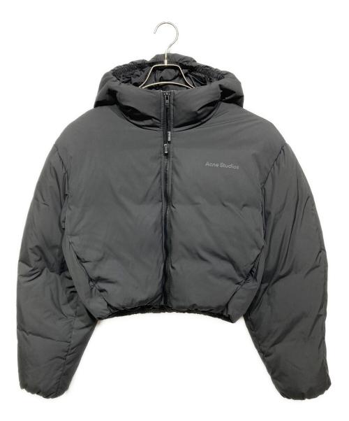 Acne studios（アクネ ストゥディオズ）Acne studios (アクネ ストゥディオズ) Down Hooded Jacket グレー サイズ:36の古着・服飾アイテム