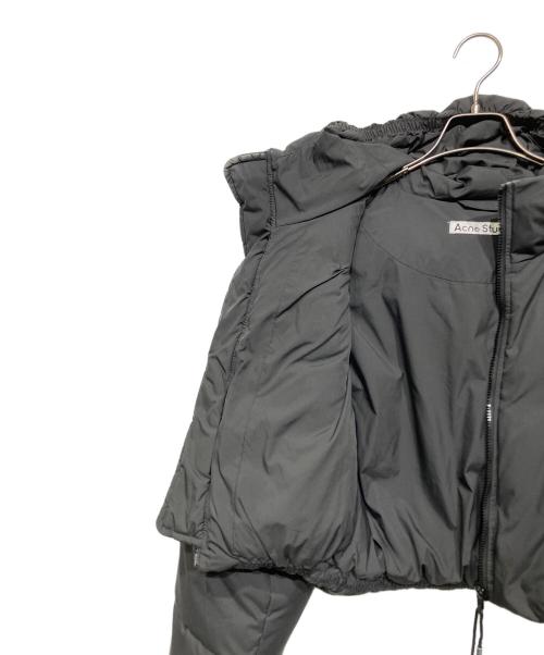 Acne studios（アクネ ストゥディオズ）Acne studios (アクネ ストゥディオズ) Down Hooded Jacket グレー サイズ:36の古着・服飾アイテム