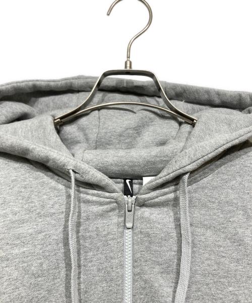 NIKE（ナイキ）NIKE (ナイキ) Full-Zip Fleece Hoodie グレー サイズ:Mの古着・服飾アイテム