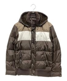 BURBERRY BLACK LABEL（バーバリーブラックレーベル）の古着「ダウンジャケット」｜ブラウン