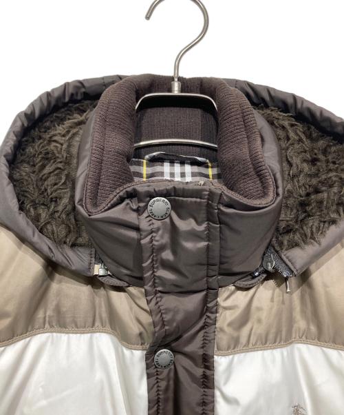 BURBERRY BLACK LABEL（バーバリーブラックレーベル）BURBERRY BLACK LABEL (バーバリーブラックレーベル) ダウンジャケット ブラウン サイズ:Mの古着・服飾アイテム