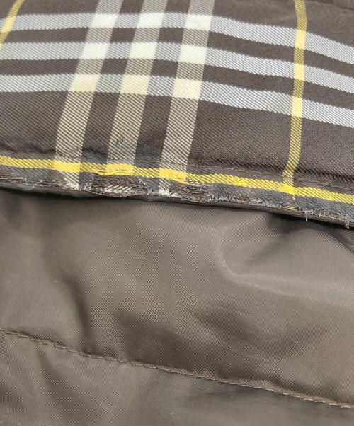 BURBERRY BLACK LABEL（バーバリーブラックレーベル）BURBERRY BLACK LABEL (バーバリーブラックレーベル) ダウンジャケット ブラウン サイズ:Mの古着・服飾アイテム