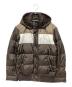 BURBERRY BLACK LABEL（バーバリーブラックレーベル）の古着「ダウンジャケット」｜ブラウン