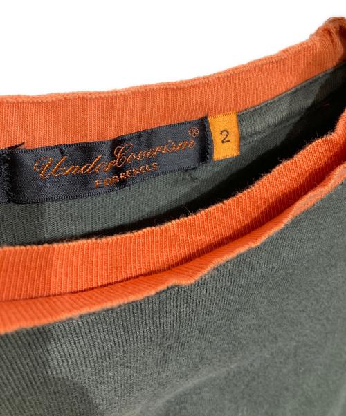 UNDERCOVER（アンダーカバー）UNDERCOVER (アンダーカバー) MATBRAIN Tシャツ オリーブ サイズ:2の古着・服飾アイテム