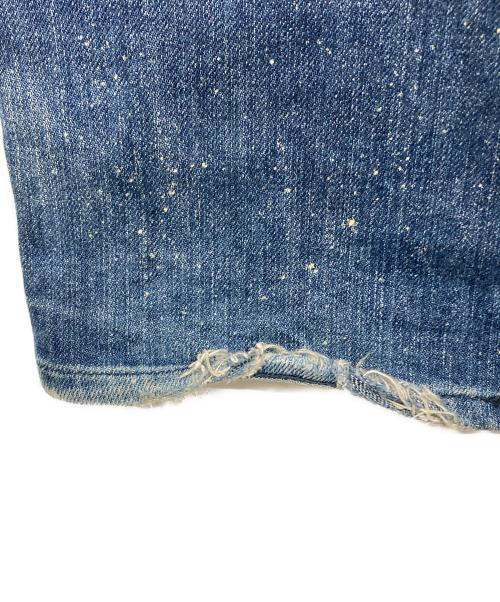 NUMBER (N)INE（ナンバーナイン）NUMBER (N)INE (ナンバーナイン) グランジデニムパンツ インディゴ サイズ:34の古着・服飾アイテム